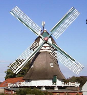 Inselwindmühle