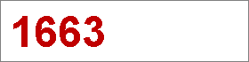 Das Jahr 1663 Das Jahr 1663