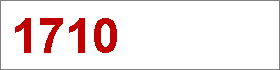 Das Jahr 1710