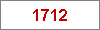 Das Jahr 1712