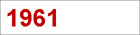 Das Jahr 1961 Das Jahr 1961