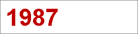 Das Jahr 1987