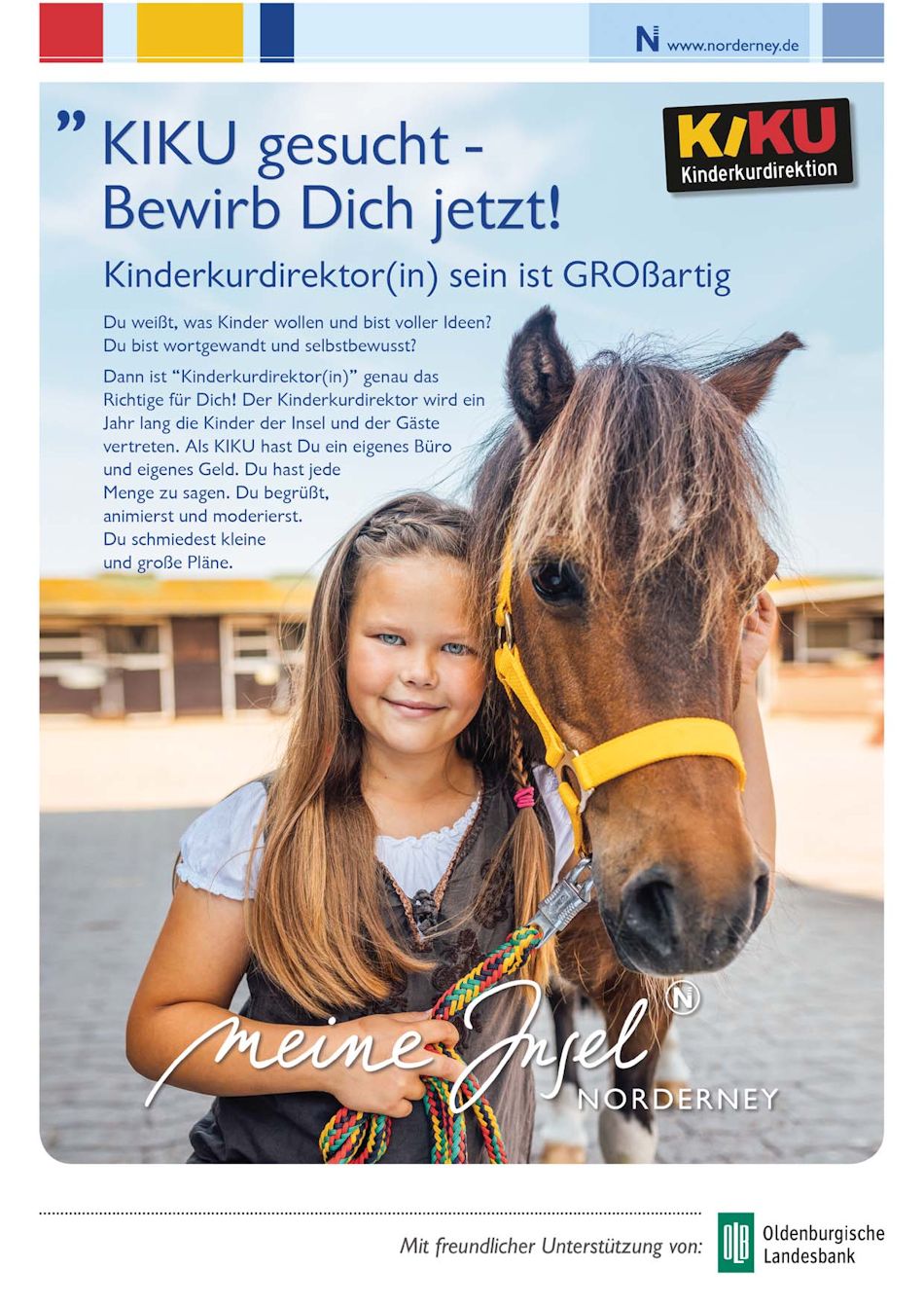 Bewerbung 2018 Kinderkurdirektor(in)