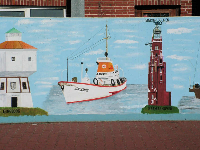 Wilfried Schlegel - Verschiedene Motive an der Hafenmauer (2006) Wilfried Schlegel - Verschiedene Motive an der Hafenmauer (2006)