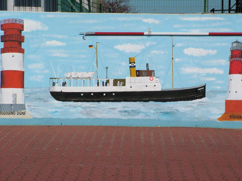 Wilfried Schlegel - Verschiedene Motive an der Hafenmauer (2006) Wilfried Schlegel - Verschiedene Motive an der Hafenmauer (2006)