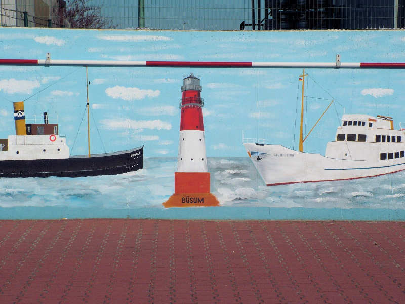 Wilfried Schlegel - Verschiedene Motive an der Hafenmauer (2006) Wilfried Schlegel - Verschiedene Motive an der Hafenmauer (2006)