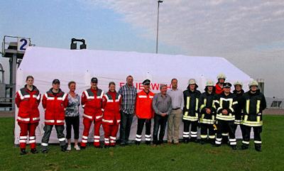 2011: Anschaffung eines Schnelleinsatzzeltes