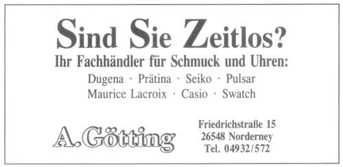 Anzeige im Jubiläumsheft Anzeige im Jubiläumsheft