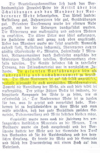 Schulübung und Manöver im Hause Kaiserstr. 15