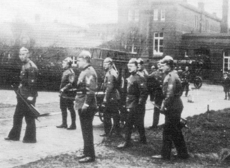 Übung am Seehospiz 30.11.1932 Übung am Seehospiz 30.11.1932