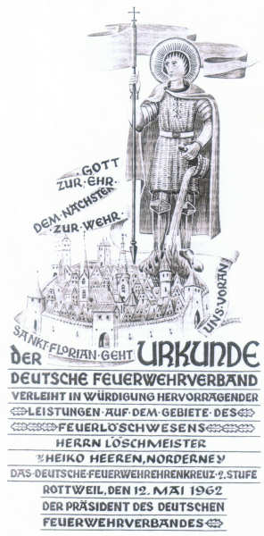 Deutsches-Feuerwehr-Ehrenkreuz Deutsches-Feuerwehr-Ehrenkreuz