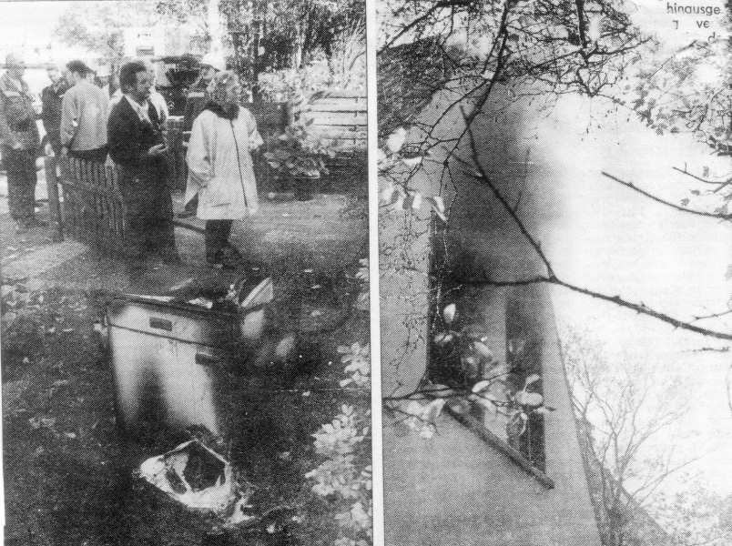 Brand in der Gartenstraße - 16.10.1998 Brand in der Gartenstraße - 16.10.1998