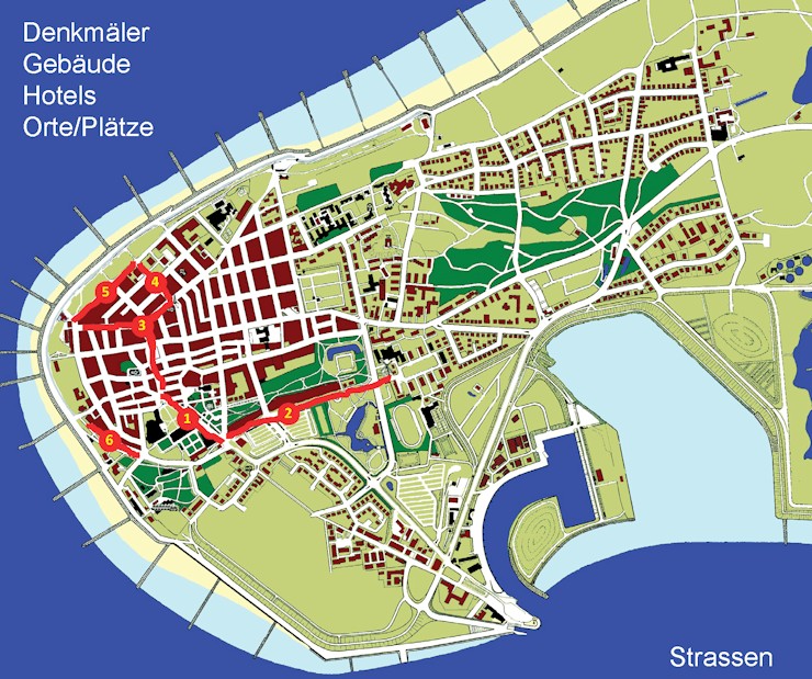 Orte/Plätze Strassen