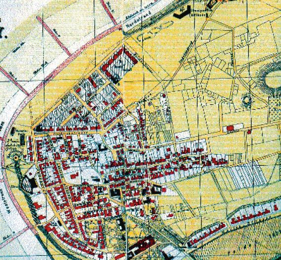 Ortsplan von 1879 Ortsplan von 1879