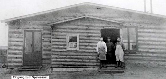 Die Küchenbaracke am Seehospiz