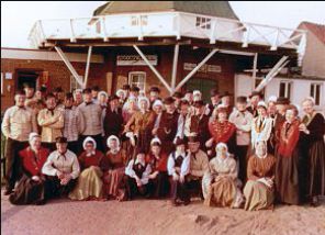 Trachtengruppe des Heimatvereins NES auf Ameland/NL