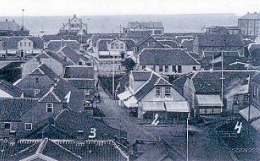 Die Strandstraße um 1879