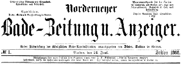 Norderneyer Badezeitung Norderneyer Badezeitung