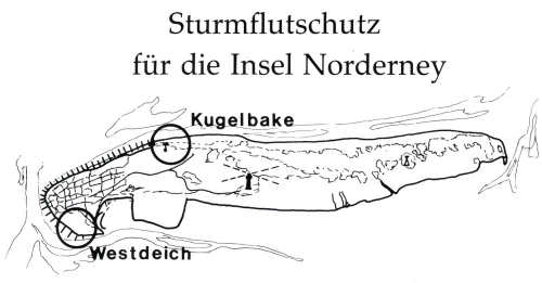 Sturmflutschutz für Norderney