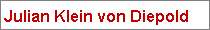 Julian Klein von Diepold Julian Klein von Diepold